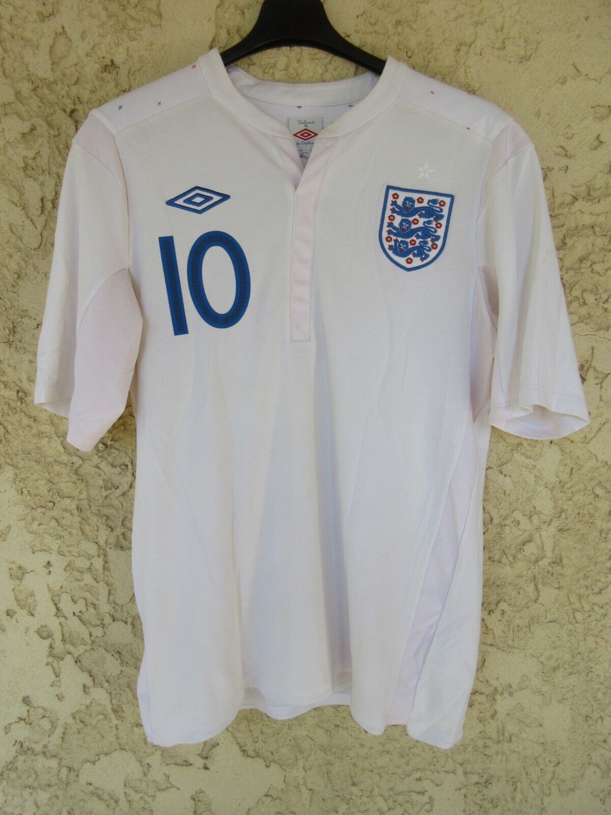 Maillot rétro  Angleterre ROONEY  10 Vintage 2011