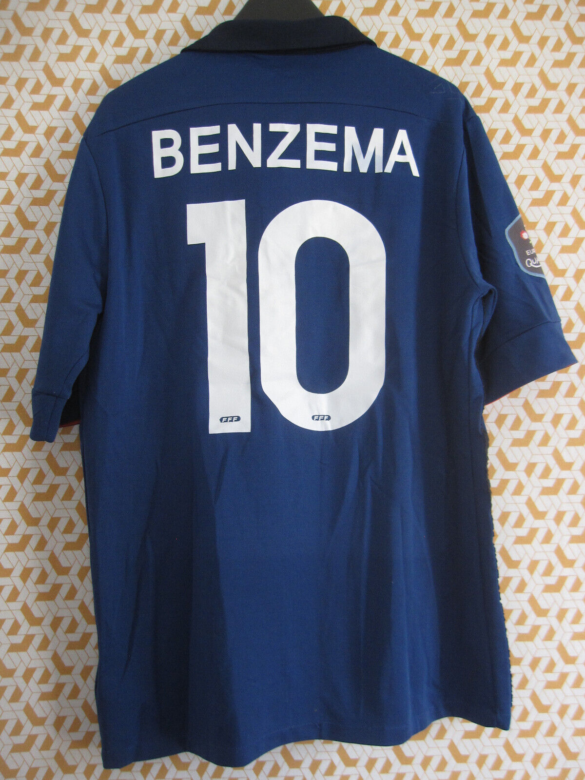 Maillot rétro France BENZEMA 10 Vintage 2011